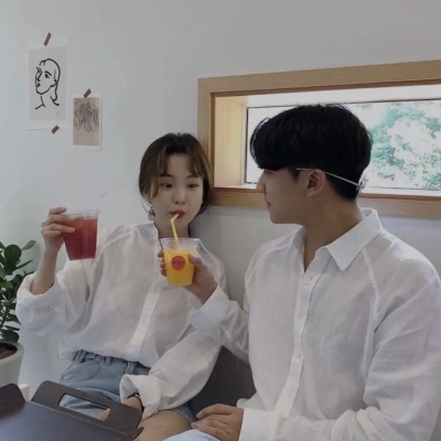 10组超耐看真人情侣头像 潮流氛围感拉满