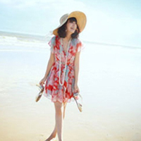 48张氛围感海边女生QQ头像合集 意境感拉满