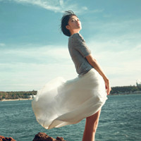 72张带风景的唯美女生头像合集