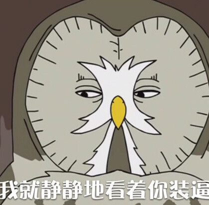 鸭子装逼表情包合集