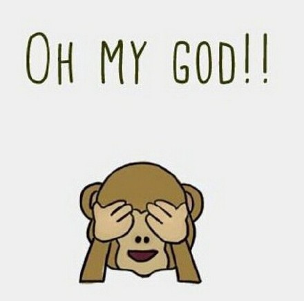 猴子版“别再放屁了”表情包来啦