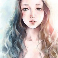 45张超美手绘女生QQ头像 清新治愈感拉满