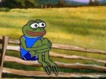 绿青蛙sad frog表情包合集来啦