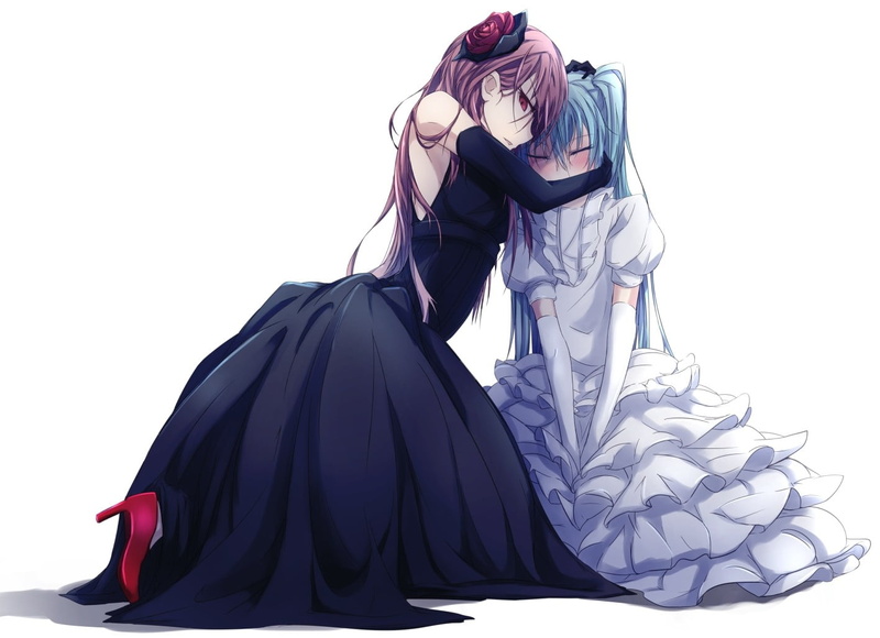 绝美二次元少女壁纸合集 高清室内时尚人像素材