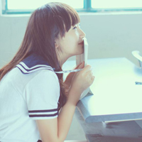 48张好看的初中女生校服QQ头像合集