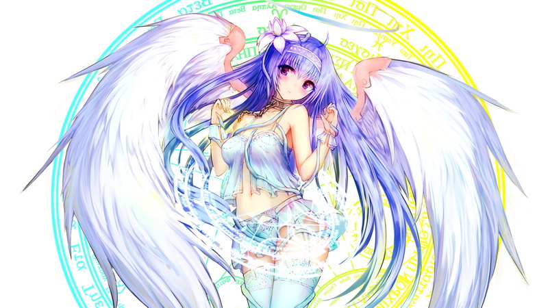 绝美二次元天使少女壁纸合集