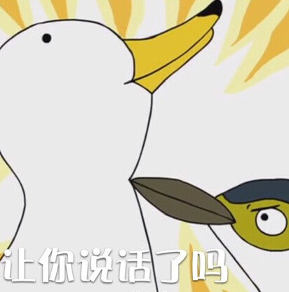 鸭子装逼表情包合集