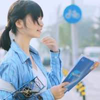 48张清新感拉满的浅蓝色女生QQ头像合集