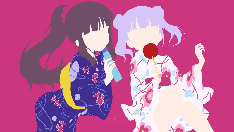 《NEW GAME!》高清壁纸分享 泷本日富美与凉风青叶登场