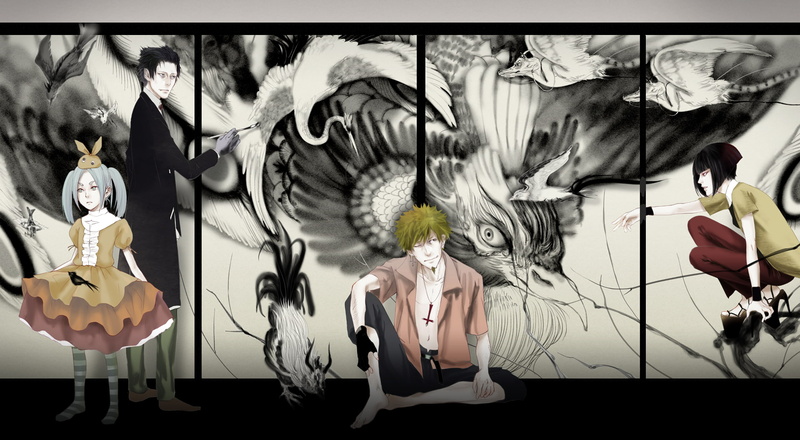 《化物语》系列角色高清壁纸合集 阿良良木历相关梗图 忍野扇同款桌面壁纸