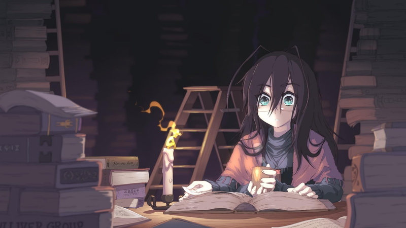 单人动漫少女高清壁纸