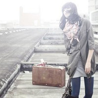 72张带风景的唯美女生头像合集