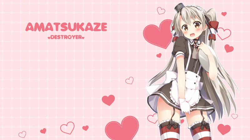 舰队收藏 天津风 舰娘 高清壁纸