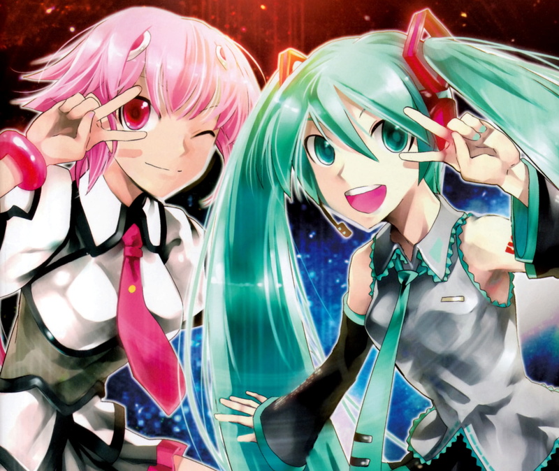 跨次元动漫壁纸合集！初音未来和伙伴们的高清美图