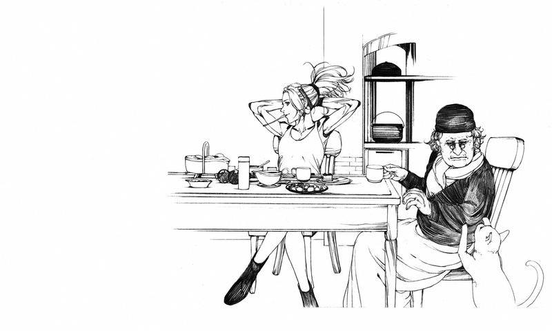 《剑风奇谭》？不对，是《列比乌斯》蒸汽朋克热血番壁纸合集！