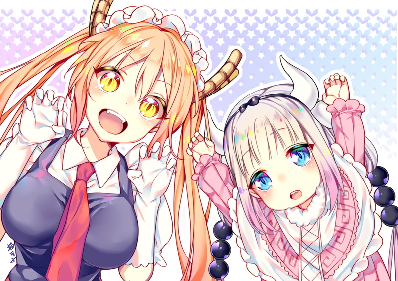 《小林家的龙女仆》全员壁纸合集 康娜艾尔玛高清无水印