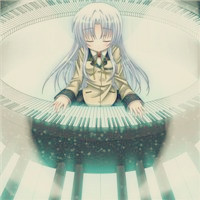 9张超绝！唯美弹钢琴二次元少女头像合集