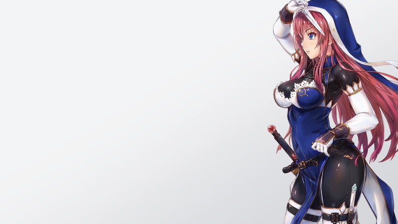 美到窒息的二次元少女与骏马壁纸合集