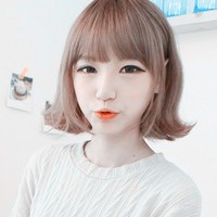 48张软萌短发女生QQ头像 甜妹专属氛围感拉满