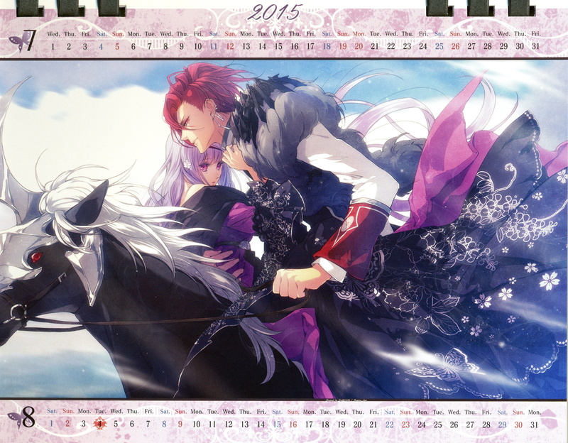 乙女恋爱动画壁纸上新 蓝调哥特风拉满氛围感