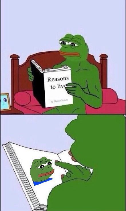 火出圈的sad frog绿青蛙搞笑表情包合集