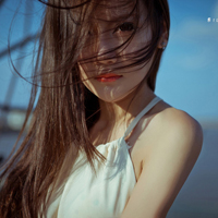 48张氛围感拉满！清新孤独感的欧美女生QQ头像合集