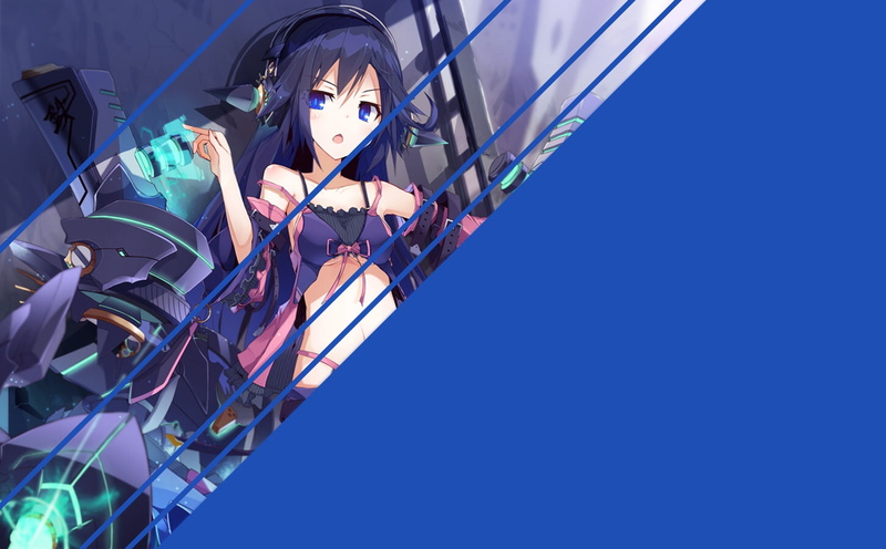 炸场电子乐配蓝发蓝眼少女！超绝鼓打贝斯动漫壁纸合集
