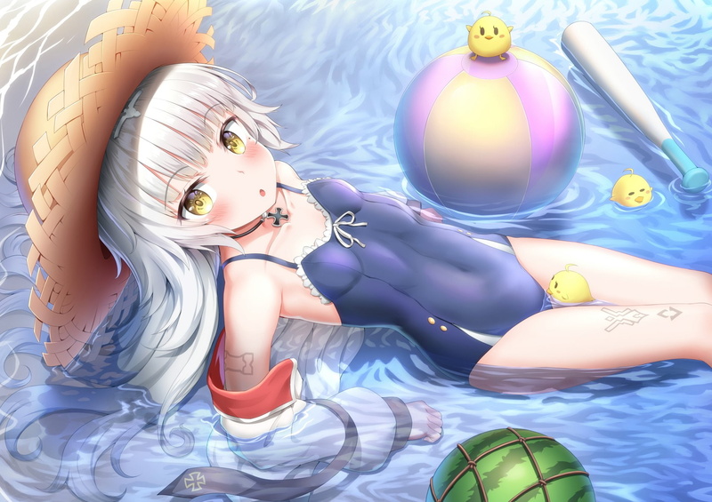 碧蓝航线Z46精美壁纸 还有多款舰娘同人图可选