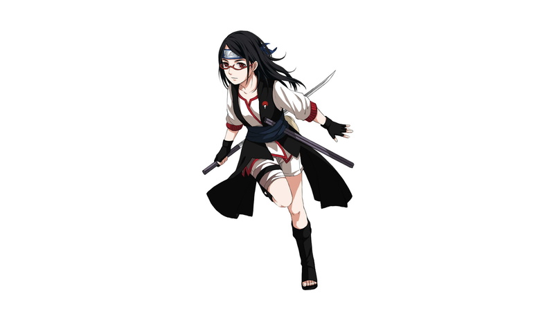 宇智波佐良娜动漫写真壁纸 超吸睛二次元少女高清素材