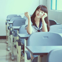 48张好看的初中女生校服QQ头像合集