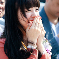 48张清纯齐刘海正脸女生头像合集