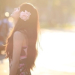 抬头望天的女生头像合集 48张唯美氛围感头像