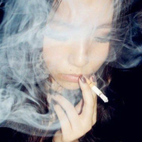 超拽霸气！47张叼烟女生头像合集
