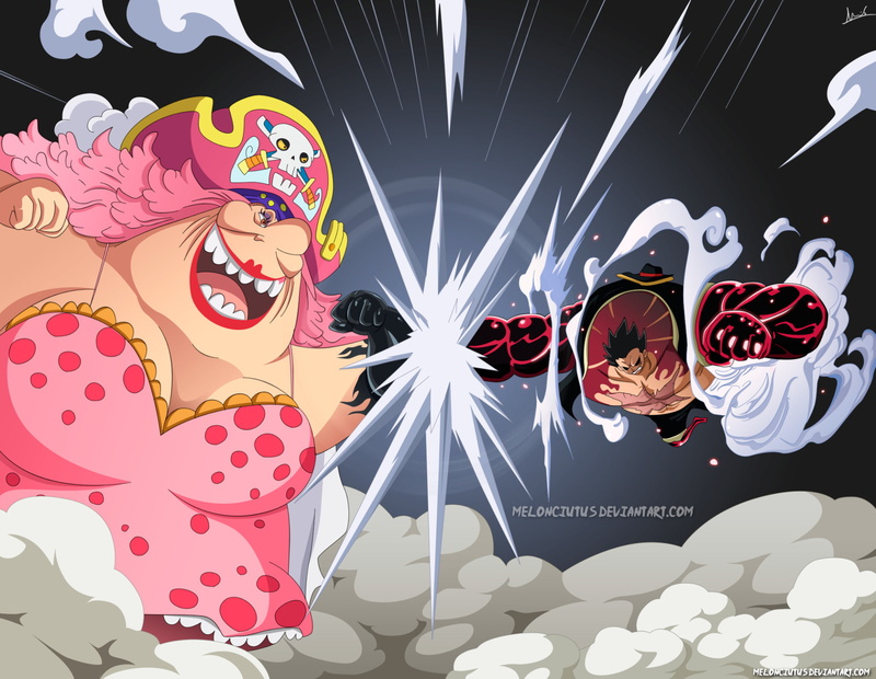 海贼王路飞与大妈高清壁纸合集