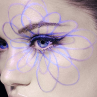 36张氛围感拉满！带眼部细节的丧系女生QQ头像合集