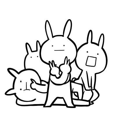 聊天斗图必备！这套兔子表情包超好用