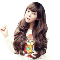 48张简约好看的QQ女生卷发头像合集