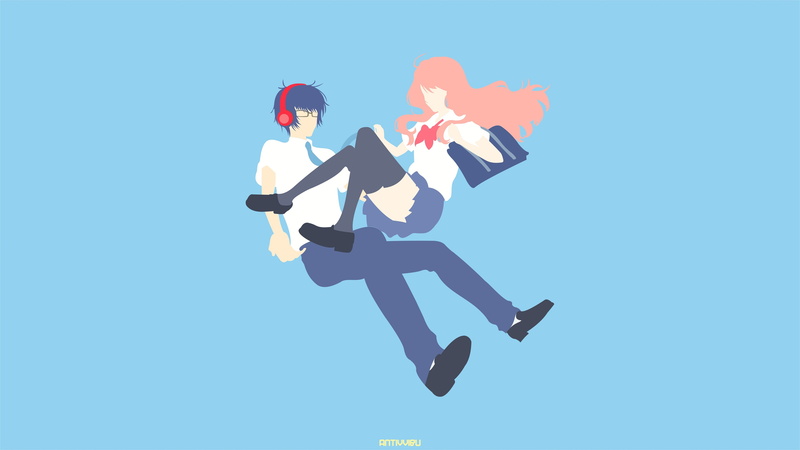 这组动漫壁纸太绝了！3D彼女 真实之吻主角高清壁纸合集