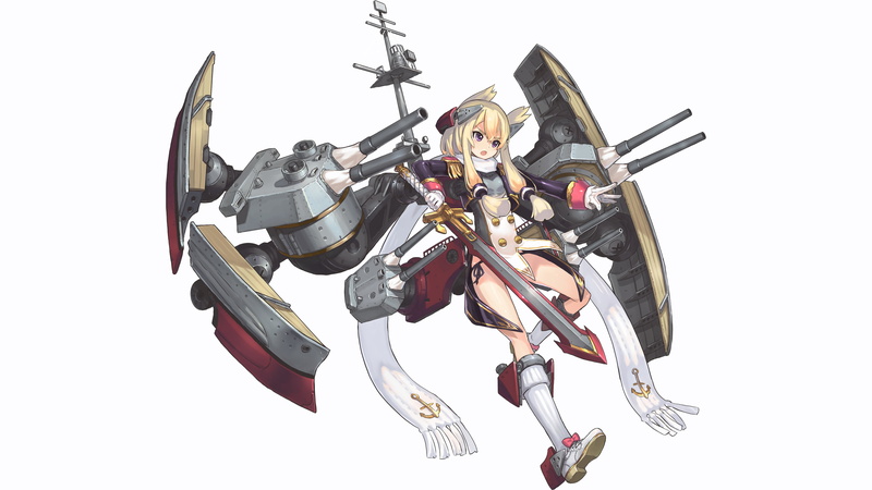 碧蓝航线绝美舰娘壁纸合集 长发金发少女氛围感拉满