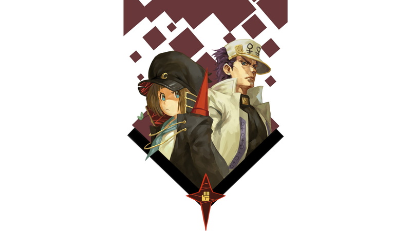 跨次元壁纸！空条承太郎遇上双斩少女