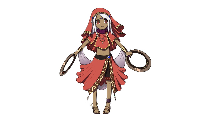 白发少女二次元原画壁纸 1080P高清