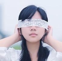 37张清新蒙眼女生唯美头像 氛围感拉满