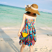 47张清新感拉满的碎花裙女生QQ头像