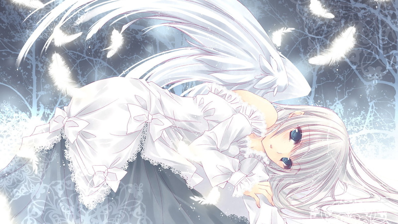 冬日冰晶动漫壁纸 氛围感拉满
