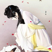 47张古风漫画女生头像 一键get古代美人QQ头像