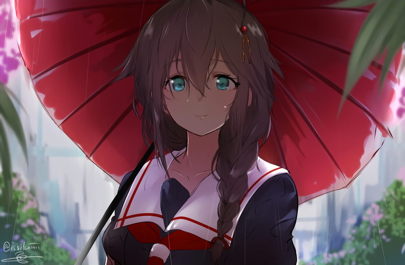 舰队收藏时雨1080P高清动漫壁纸来了