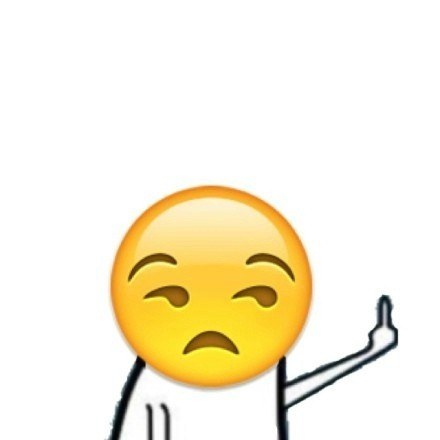 这款竖中指emoji表情包，斗图党必备