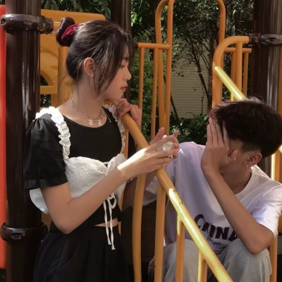 14组真人青春情侣头像 两人一对直接用