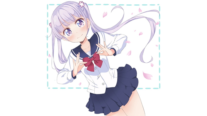 这款《NEW GAME!》青叶壁纸太绝了！1080P高清直接拉满