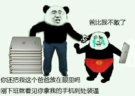 父子日常斗图表情包合集来了！